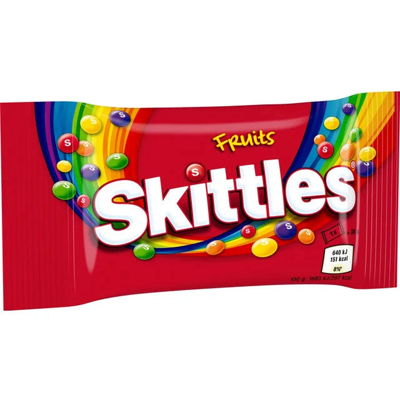 SKITTLES Bomboane Gumate cu Aroma de Fructe 18 g