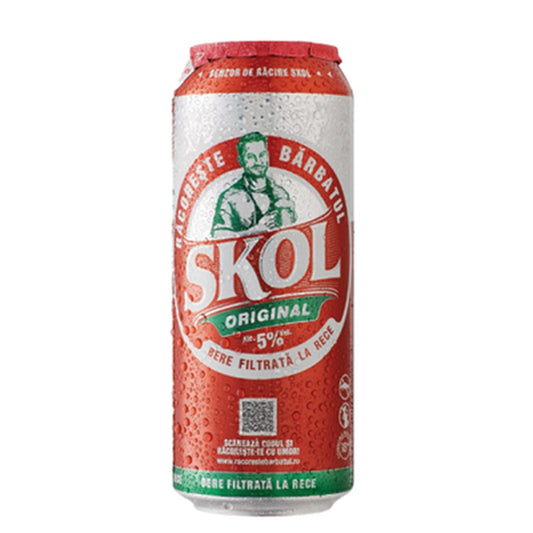 SKOL Bere Blonda Doza SGR 0,5 L