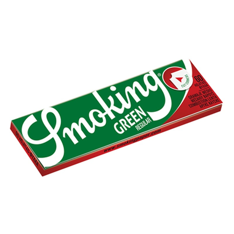 SMOKING 60 Foite Verzi pentru Rulat Tigarete