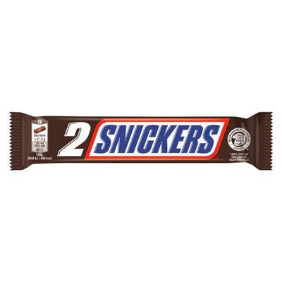 SNICKERS Baton Ciocolata cu Caramel si Alune 75 g - WALTI