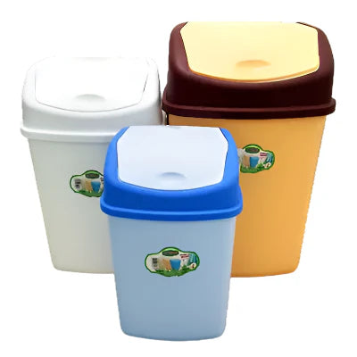 STERK Cos Gunoi Ratan cu Pedala 18 L - WALTI