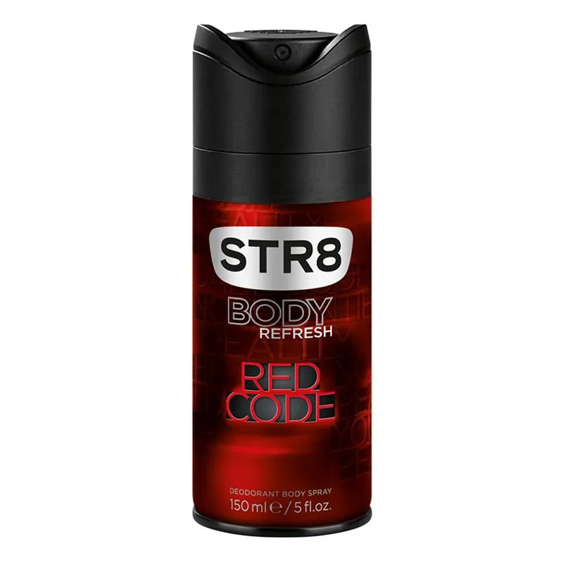 STR8 Deodorant Spray Red Code 150 ml - WALTI