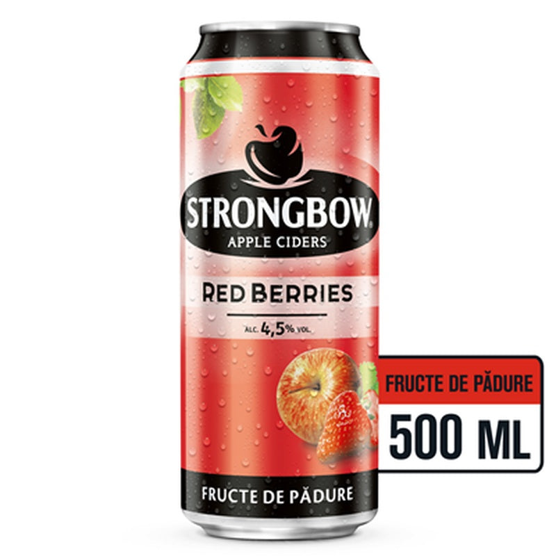 STRONGBOW Cidru Fructe de Padure SGR 0,5 L