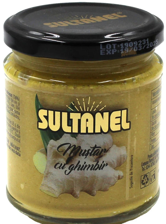 SULTANEL Mustar cu Ghimbir 190 g - WALTI