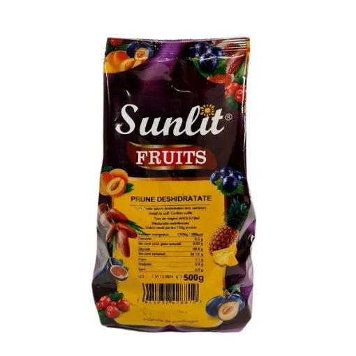 SUNLIT Prune Deshidratate 500 g - WALTI