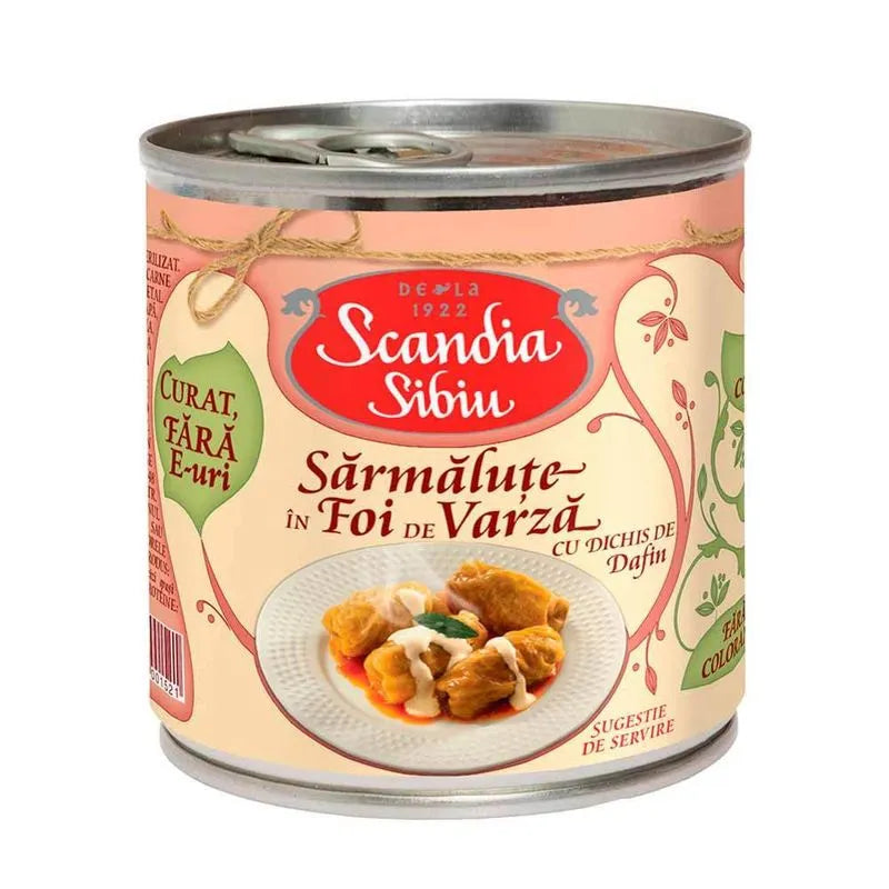 SCANDIA SIBIU Sarmalute cu Carne de Porc 6 x 400 g - WALTI