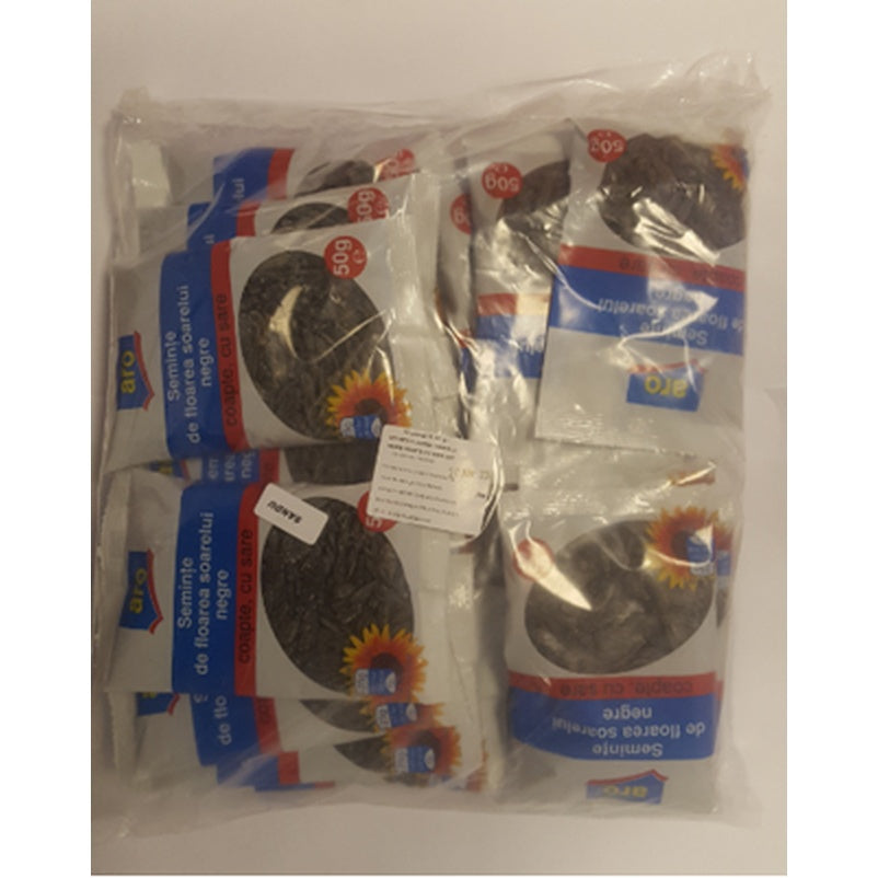 Seminte de Floarea Soarelui Negre Sarate 20 x 50 g