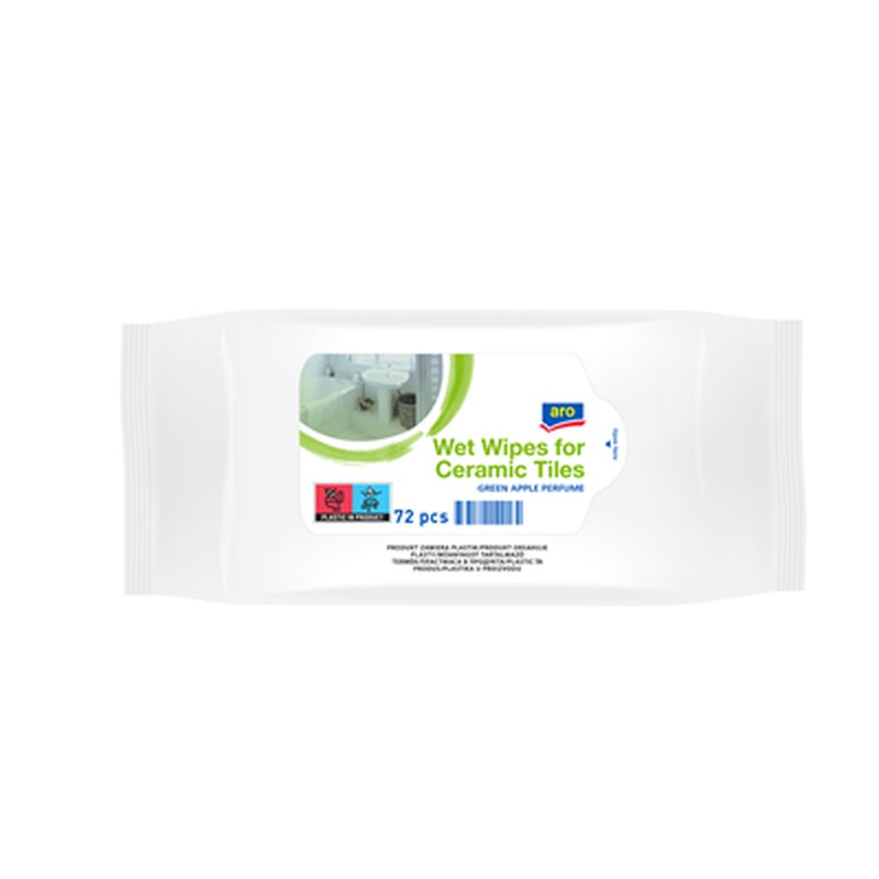 Servetele Umede pentru Suprafete Ceramice 72 bucati