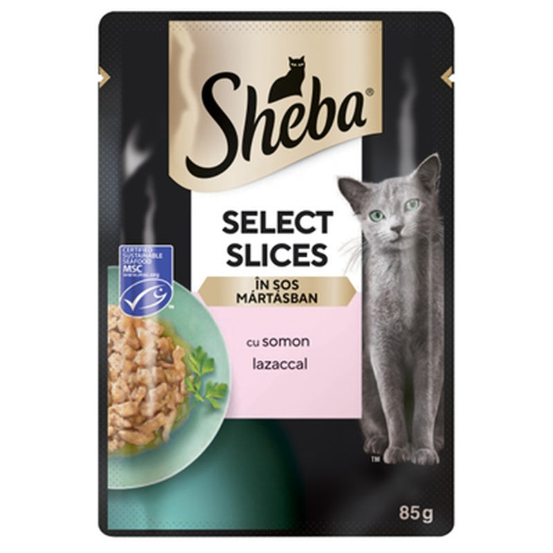 Sheba Hrana Umeda Somon pentru Pisici Adulte 85 g