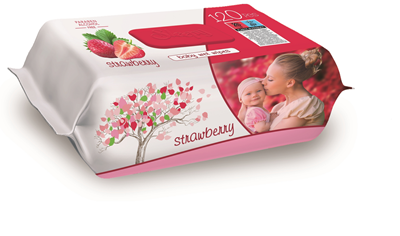 Sleepy Baby 120 Servetele Umede Capsuni