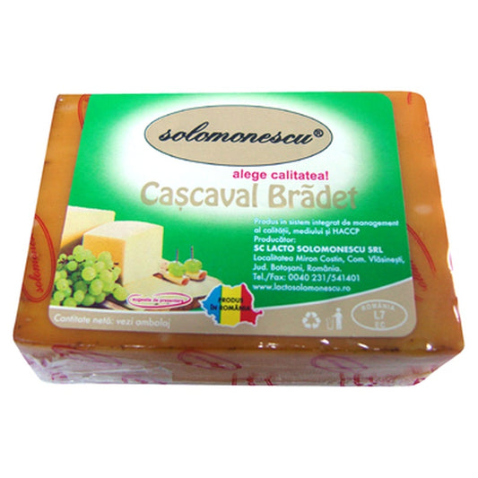 Solomonescu Cascaval Afumat Bradet 515 g