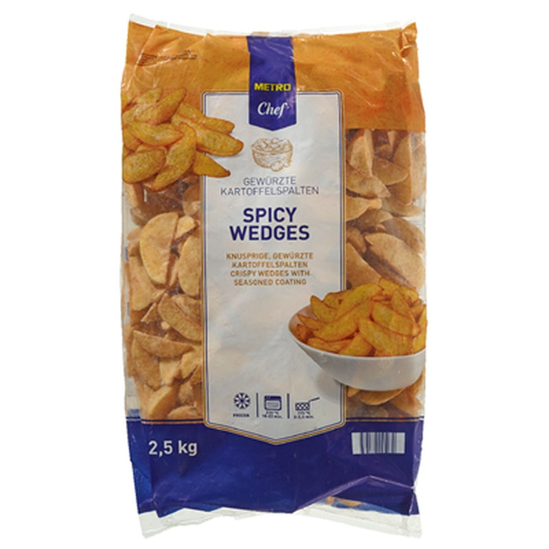 Spicy Wedges Congelati 2,5 Kg