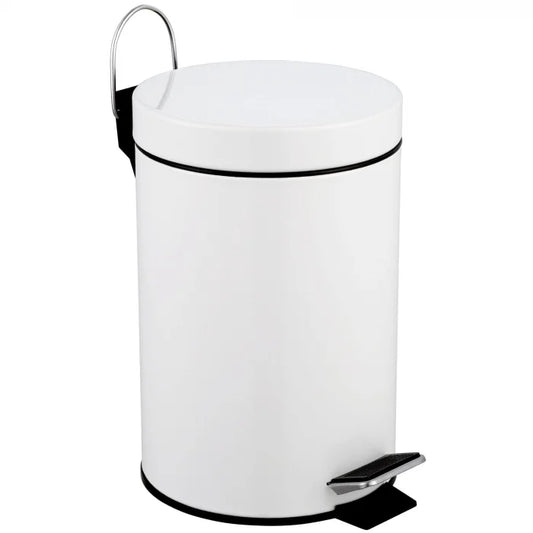 TARRINGTON HOUSE Cos de Gunoi Alb cu Pedala 3 L - WALTI