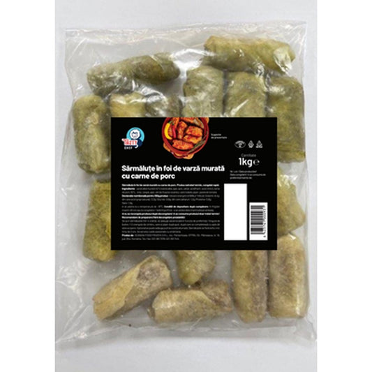 TASTY Sarmale in Foi de Varza cu Carne de Porc 1 Kg ❄