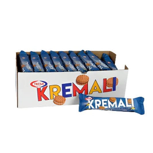 TECSA Kremali Biscuiti cu Crema de Vanilie 80 g