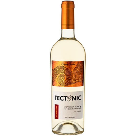 TECTONIC Sauvignon Blanc Chardonnay Vin Alb Sec SGR 0,75 L