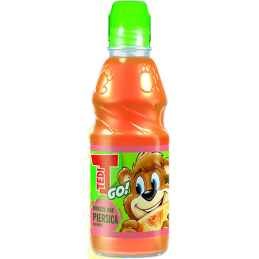 TEDI GO! Suc Morcov-Mar-Piersici SGR  0,3 L