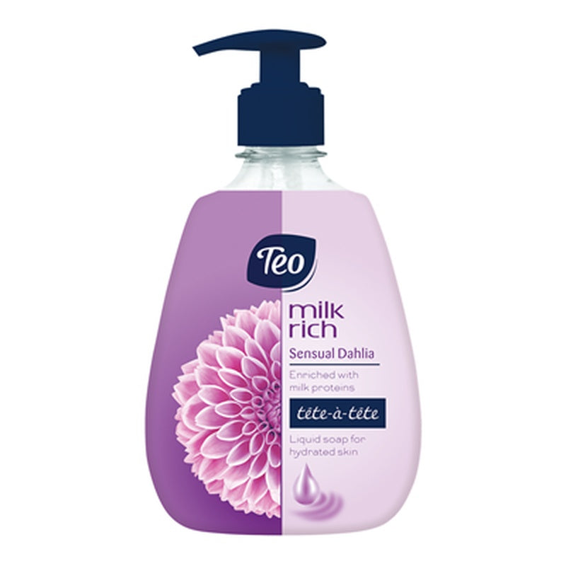 TEO Sapun Lichid Milk Sensual Dehlia 400 ml