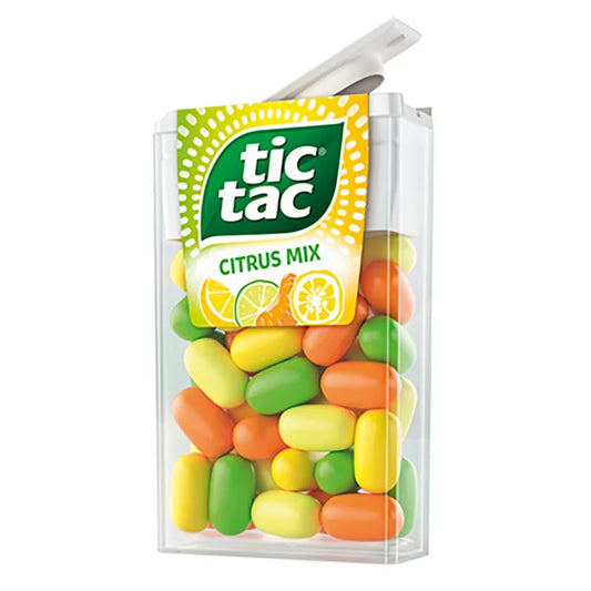 TIC TAC Drajeuri Citrus Mix 18 g - WALTI