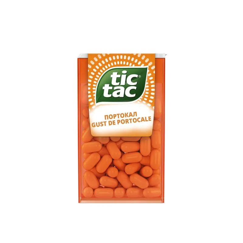 TIC TAC Drajeuri Portocale 54 g - WALTI