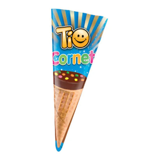TIO Cornet Napolitana cu Crema de Alune 25 g