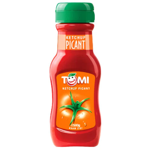 TOMI Ketchup Picant 500 g - WALTI
