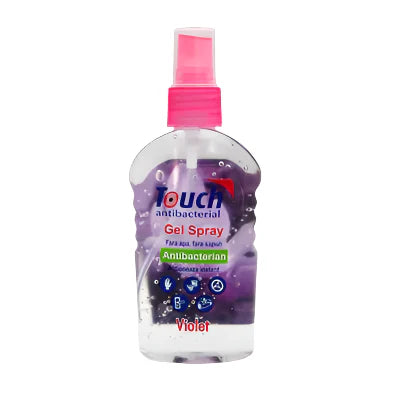 TOUCH Gel Spray Antibacterian Violet 112 ml - WALTI