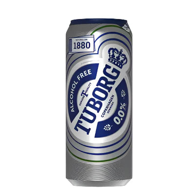 TUBORG Bere Blonda Fara Alcool Doza SGR  0,5 L - WALTI