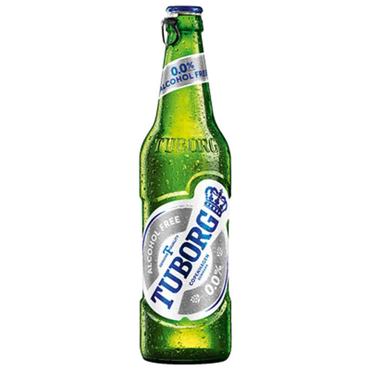 TUBORG Bere Blonda Fara Alcool Sticla Nereturnabile SGR 0,5 L