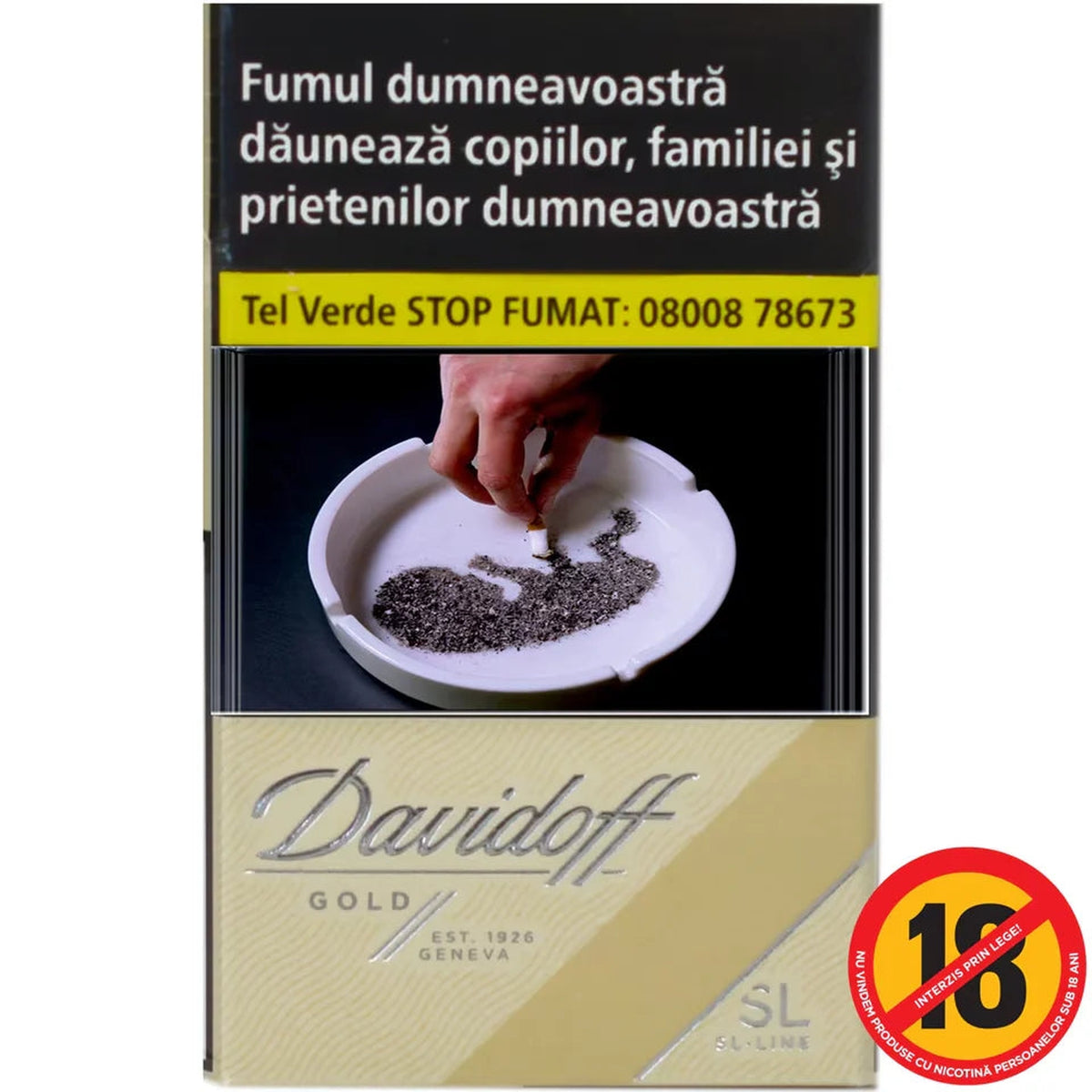 Tigari DAVIDOFF GOLD SL-Line