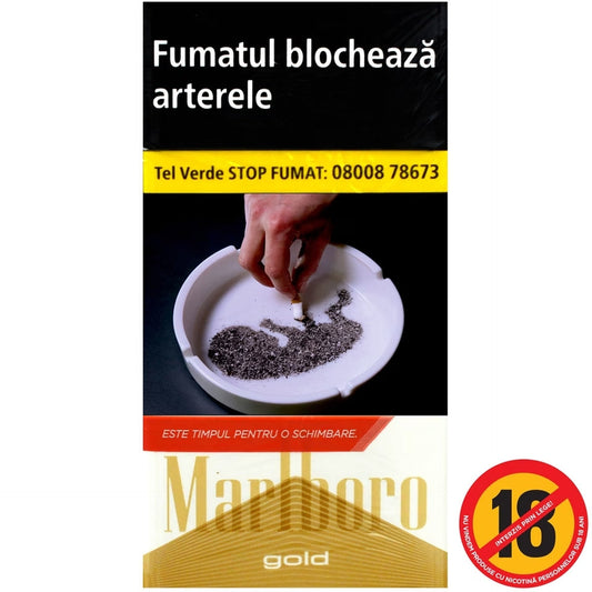Tigari Marlboro Gold 100s