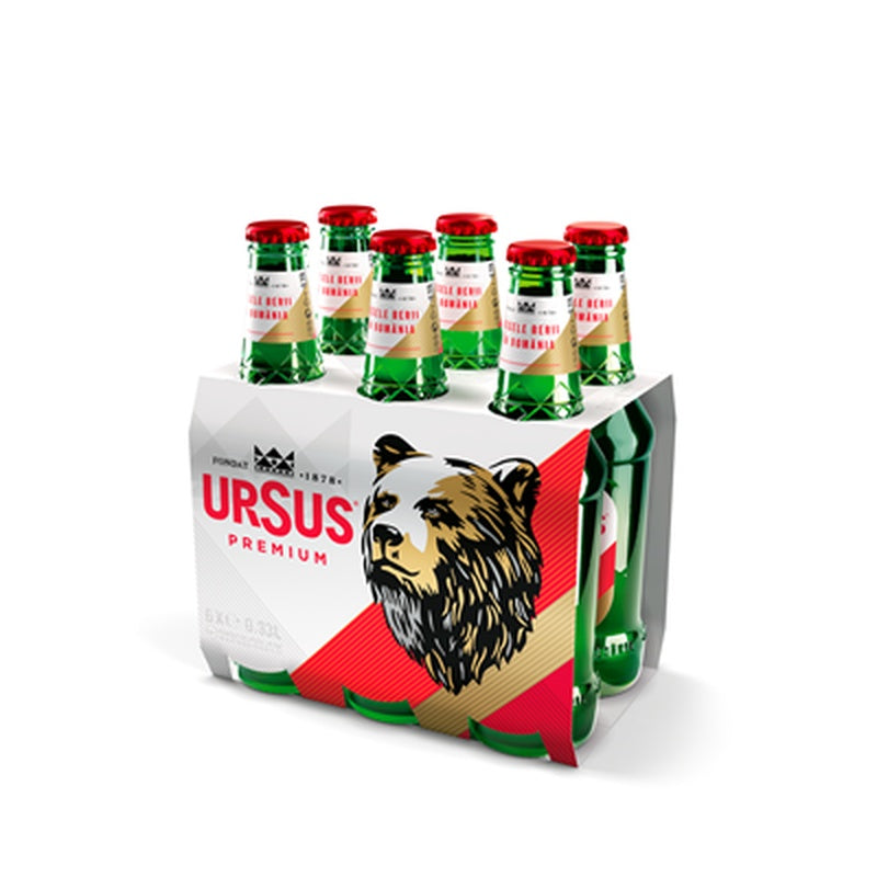 URSUS Bere Sticla SGR 6 x 0,33 L