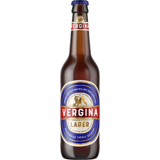 VERGINA Bere Lager Sticla SGR 0,33 L