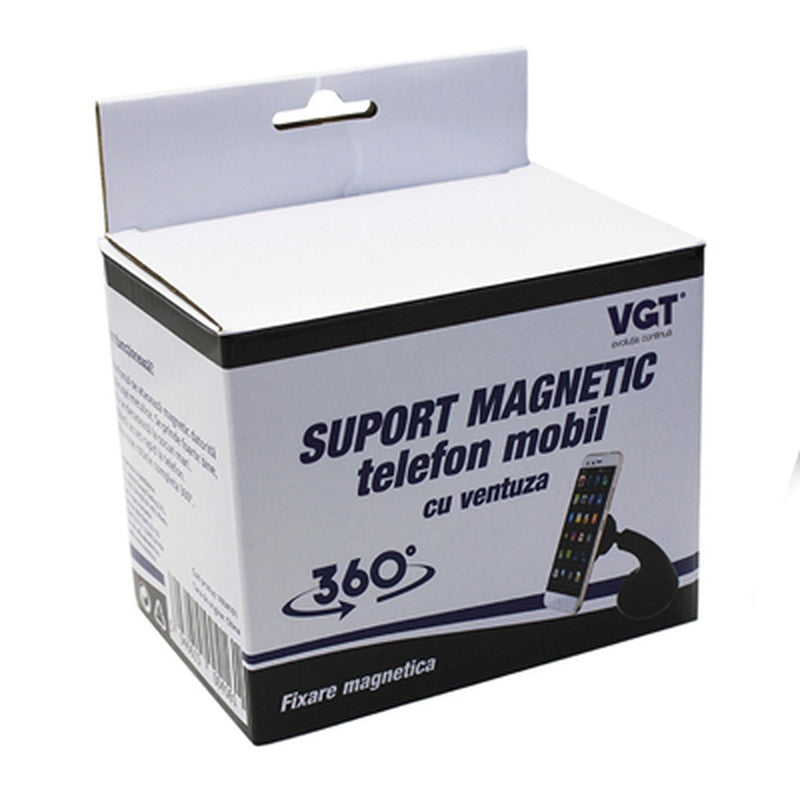 VIVAUTO Suport Magnetic Telefon cu Ventuza