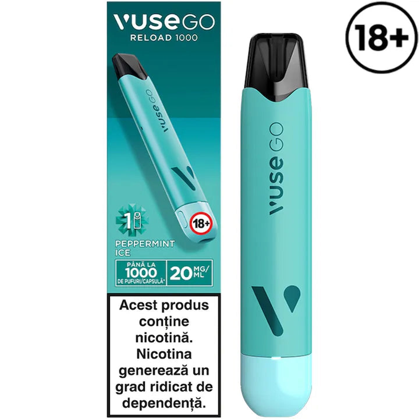 VUSE GO Reload 1000 PEN Peppermint Ice 20 mg/ml