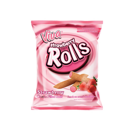 Viva Rolls Capsuni 100 g
