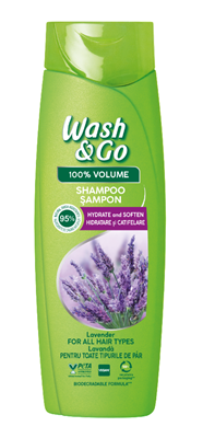 WASH & GO Sampon cu Extract de Lavanda 360 ml