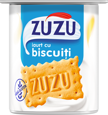 ZUZU Iaurt cu Biscuiti 125 g