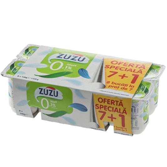 ZUZU Iaurt Natural 0.1% 140 g
