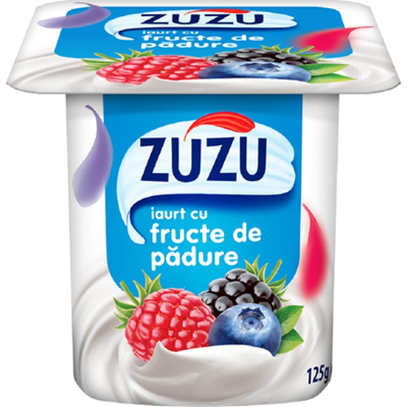 ZUZU Iaurt cu Fructe de Padure 125 g