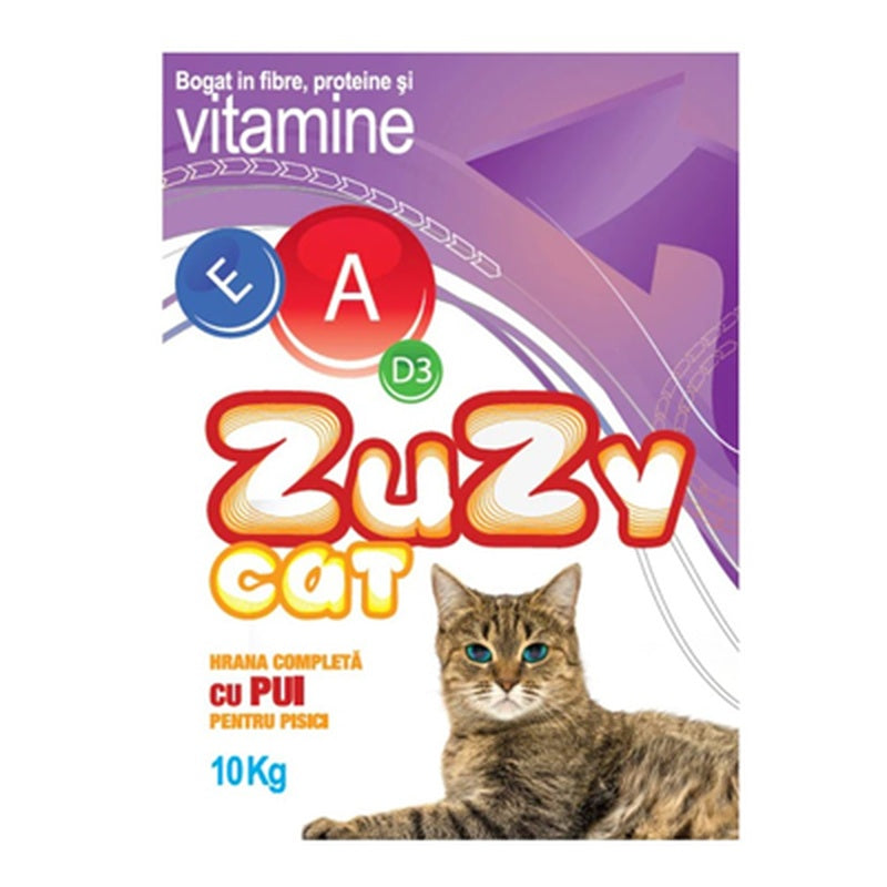ZUZY Hrana Uscata pentru Pisici cu Pui 10 Kg