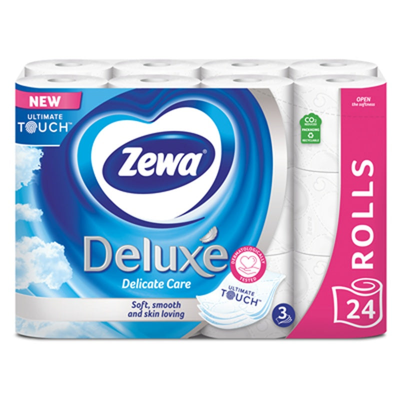 Zewa Deluxe Delicate Care Hartie Igienica 3 Straturi 24 bucati