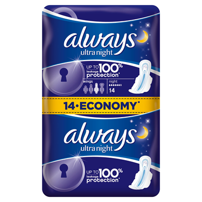 always Absorbante Ultra Night 14 bucati