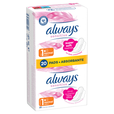always Sensitive 20 Absorbante Nr. 1