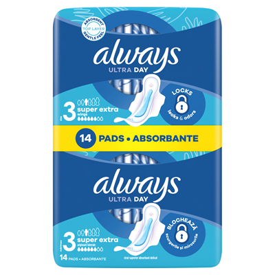 always Ultra 14 Absorbante Zi si Noapte