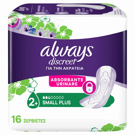always Absorbante Urinare Small Plus 16 bucati