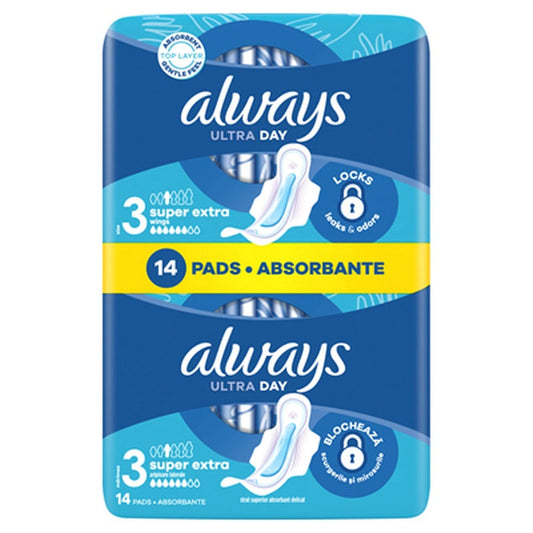 always Ultra 14 Absorbante Zi si Noapte
