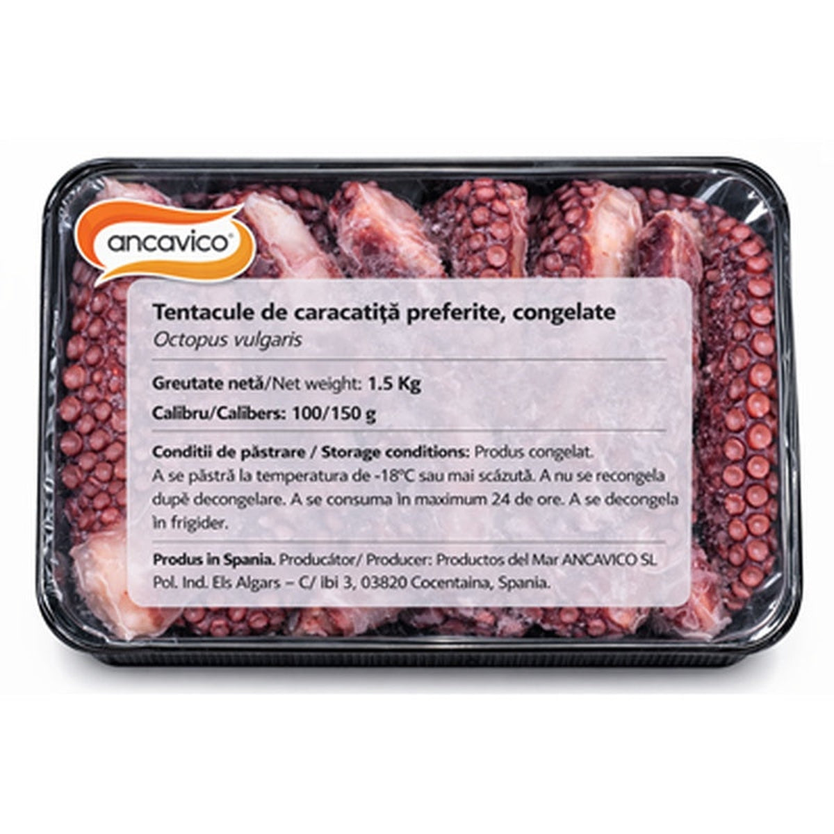 ancavico Tentacule Caracatita Prefierte 100/150 1,5 Kg ❄