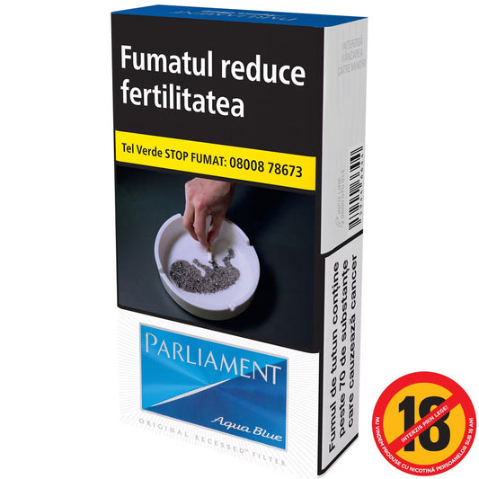 Cartus Parliament Aqua Blue 100s - WALTI