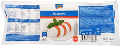 aro Mozzarella Filon 1 Kg